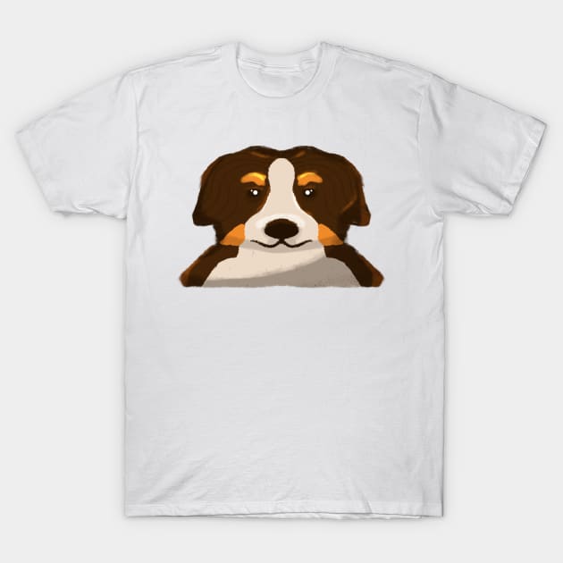 Bornese Mountain Dog T-Shirt by Dzulhan